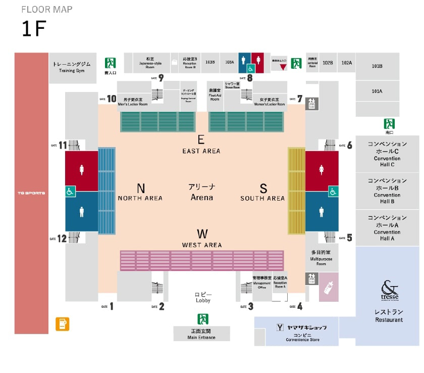 館内マップ画像